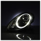 Spyder Porsche Cayman 05-08 Headlights - Halogen Model Only - DRL LED - Black PRO-YD-P98705-DRL-BK 5083197