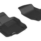 3D MAXpider 2006-2011 Mercedes-Benz ML-Class/GL-Class W164/X164 Kagu 1st Row Floormat - Black L1MB00811509