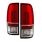 Spyder Ford Super Duty 08-15 Version 2 LED Tail Lights Red Clear ALT-YD-FS07-LED-G2-RC 5029195