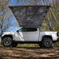 Borne Off-Road Rooftop Awning 59in L x 79in D Grey BNAW-59-79GR