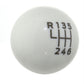 Ford Racing 15-19 Ford Mustang EcoBoost / GT w/ 6-Speed Manual Transmission Bullitt White Shift Knob M-7213-M8B