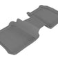 3D MAXpider 2009-2019 Ford Flex Kagu 2nd Row Floormats - Gray L1FR02121501