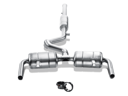 Akrapovic 09-12 Renault Clio III RS 0 Evolution Line Cat Back (SS) w/ Carbon Tips S-RECL3RS
