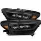 AlphaRex 15-17 Ford Mustang NOVA LED Proj Headlights Alpha Black w/Activ Light/Seq Signal/Switch DRL 880261 *Discontinued
