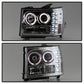 Spyder GMC Sierra 1500/2500/3500 07-13 Projector Headlights LED Halo- LED Chrome PRO-YD-GS07-HL-C 5010612