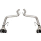 CORSA Performance Corsa 18-21 Ford Mustang GT Black 3.0in PVD AxleBack Exhaust w/4.0in Quad Pro Tips 21087BLK