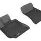 3D MAXpider 2010-2012 Mercedes-Benz E-Class Coupe C207 Kagu 1st Row Floormat - Black L1MB05211509