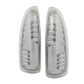 SPYDER xTune Ford Superduty F250-F650 03-07 Amber LED Mirror Signal Lens - Clear ACC-LED-FDSD99-MR-C 9924712