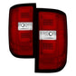 Spyder Chevy Silverado 2016-2017 Light Bar LED Tail Lights - Red Clear ALT-YD-CS16-LED-RC 5083753