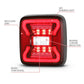 ANZO 18-19 Jeep Wrangler JL LED Taillights Black 311295
