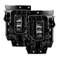 SPYDER  Dodge RAM 1500 2025+ OEM Style Full Led Fog Lights W/ Switch- Set FL-DR2025-15-LED-C 9055461