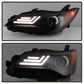 Spyder 15-17 Toyota Camry Projector Headlights - Black (PRO-YD-TCAM15-LB-BK) 5085382
