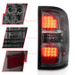 ANZO 2014-2018 GMC Sierra LED Tail Lights Black Housing Smoke Lens 311398