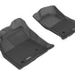 3D MAXpider 2005-2011 Toyota Tacoma Reg/ACS/DBL Cab Kagu 1st Row Floormat - Black L1TY05711509