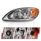 ANZO 2008-2016 International Prostar Crystal Headlights Chrome Housing 131033