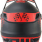 Answer AR1 Sweep Helmet Black/Red - XL 442906