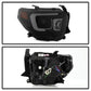 Spyder Toyota Tundra 2014-2016 Projector Headlights Light Bar DRL Black Smoke PRO-YD-TTU14-DRL-BSM 5080165