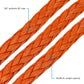 Borne Off-Road Synthetic Rope - 3/8in x 85ft - Orange BNWN-SR-38-85OR