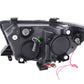 Anzo 2007-2013 Toyota Tundra Projector Headlights w/ Halo Black (CCFL)