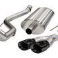 Corsa Performance 11-13 Ford F-150 Raptor 6.2L V8 Black Sport Cat-Back Exhaust