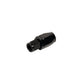 Aeromotive Hose End AN-06 to AN-08 Hose Black 15664