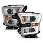 Anzo 2015-2016 Ford F-150 Projector Headlights w/ Plank Style Switchback Ch