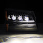 AlphaRex 03-06 Chevy Silverado 1500/2500HD/3500HD/Avalanche Alpha-Black NOVA LED Proj Headlights 880254 *Discontinued