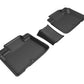 3D MAXpider 2016-2020 Lincoln Nautilus/Mkx Kagu 2nd Row Floormats - Black L1LC00821509