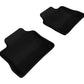 3D MAXpider 2010-2016 Porsche Panamera Kagu 2nd Row Floormats - Black L1PO00621509