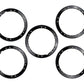 Ford Racing 21-22 Bronco Bead Lock Trim Ring Kit - Black M-1021K-BLB