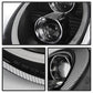 Spyder Porsche 911 997 2005-2009 Projector Headlights Halogen Model DRL LED Blk PRO-YD-P99705-DRL-BK 5080134