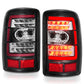 ANZO 2000-2006 Chevrolet Tahoe LED Tail Lights w/ Clear Lens Black Housing 311362