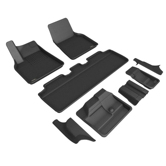3D MAXpider 21-23 Tesla Model Y 7-Seat Kagu Black R1 R2 R3 L1TL03601509