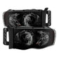 SPYDER Xtune Dodge Ram 1500 02-05 Amber Crystal Headlights HD-JH-DR02-AM-BSM 9030352