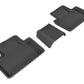 3D MAXpider 2015-2019 Volvo XC90 Kagu 2nd Row Floormats - Black L1VV02021509