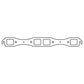 Cometic Gasket Cometic Chrysler B/RB .043in Copper Exhaust Manifold Gasket Set C5158