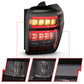 ANZO 2014-2020 Toyota 4Runner T.L Black Housing Smoke Lens Red Light Bar W/Sequential 311312