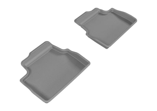 3D MAXpider 2014-2019 Mini Hardtop 4-Door Kagu 2nd Row Floormats - Gray L1MN01521501