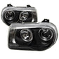 Spyder Chrysler 300C 05-10 Projector Headlights LED Halo LED Blk (Not Included) PRO-YD-C300C-HL-BK 5009135