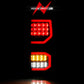 ANZO 2007-2013 Toyota Tundra LED Taillights Plank Style Black w/Smoke Lens 311337