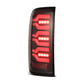 AlphaRex 14-18 Chevy Silverado 1500 Luxx-Series LED Tail Lights Alpha-Black w/Activ Light/Seq Signal 620040 *Discontinued