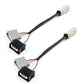 AlphaRex 18-20 Ford F-150 w/Stock Halogen Tail Lights to AlphaRex LUXX-Series Tail Lights Converters 652201 *Discontinued