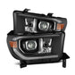 AlphaRex 07-13 Toyota Tundra/08-17 Sequoia G2 PRO-Series Projector Headlights Black -NO Lvl Adjuster 880829 *Discontinued