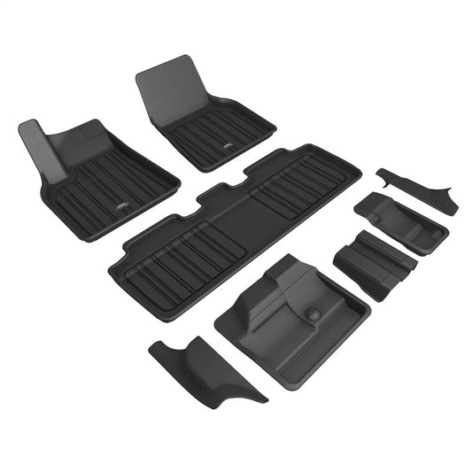 3D MAXpider 21-22 Tesla Model Y 7-Seat Elitect Black R1 R2 R3 E1TL03601809