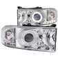 Anzo 1994-2001 Dodge Ram Projector Headlights w/ Halo Chrome