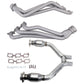 BBK 15-17 Ford Mustang V6 1-3/4 Long Tube Headers w/High Flow Catted H Pipe (Ti Ceramic) 16423