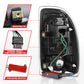 ANZO 1997-2004 Dodge Dakota LED Taillights Black Housing Smoke Lens Pair 311348