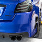 OLM Paint Matched/Gloss Black Rear Bumper Lip - World Rally Blue - 2015-2021 Subaru WRX / STI