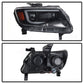SPYDER xTune Chevy Colorado 15-17 Halogen Only Projector Headlights - DRL - Black PRO-JH-CCO04-LBDRL-BK 9039287