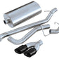 Corsa 99-06 GMC Sierra 4.8L V8 3in Cat-Back Single Side w Twin 4in Black Pro-Series Tips 14260BLK